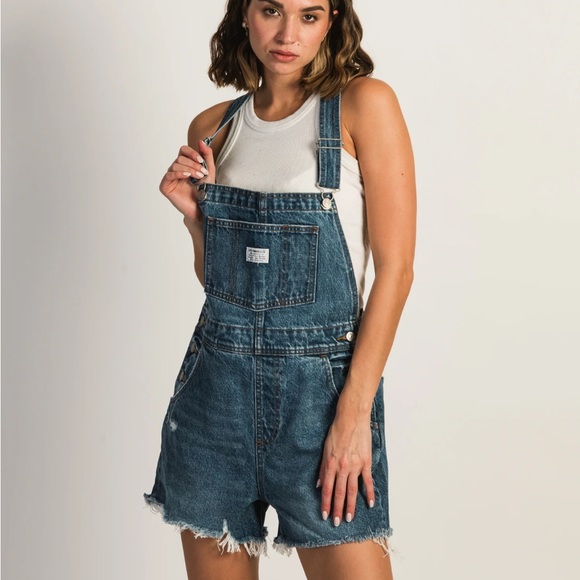 Levi's Denim - Women's Blue Denim Overalls